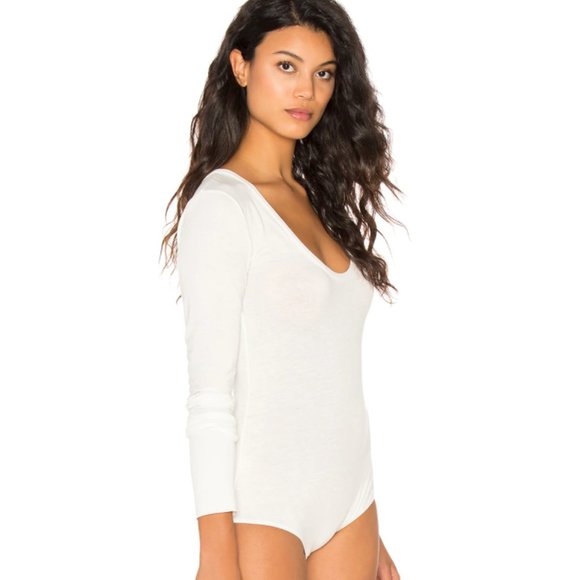 FREE PEOPLE Easy Peasy White Bodysuit - Picture 4 of 9